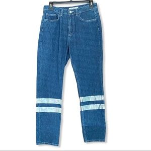 NA-KD Jersey Stripe Skinny Jean